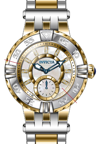 Band for Invicta Subaqua Lady 38400