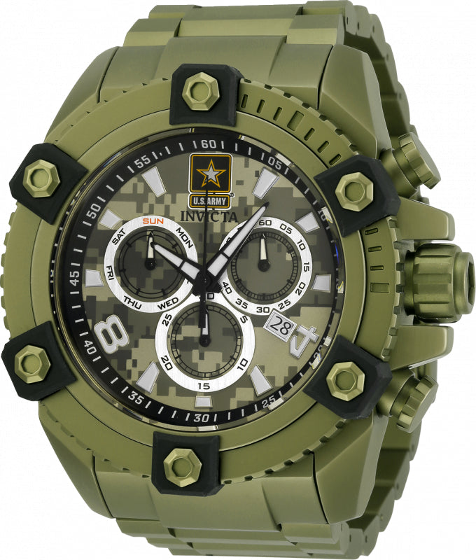 Band for Invicta U.S. Army 34098