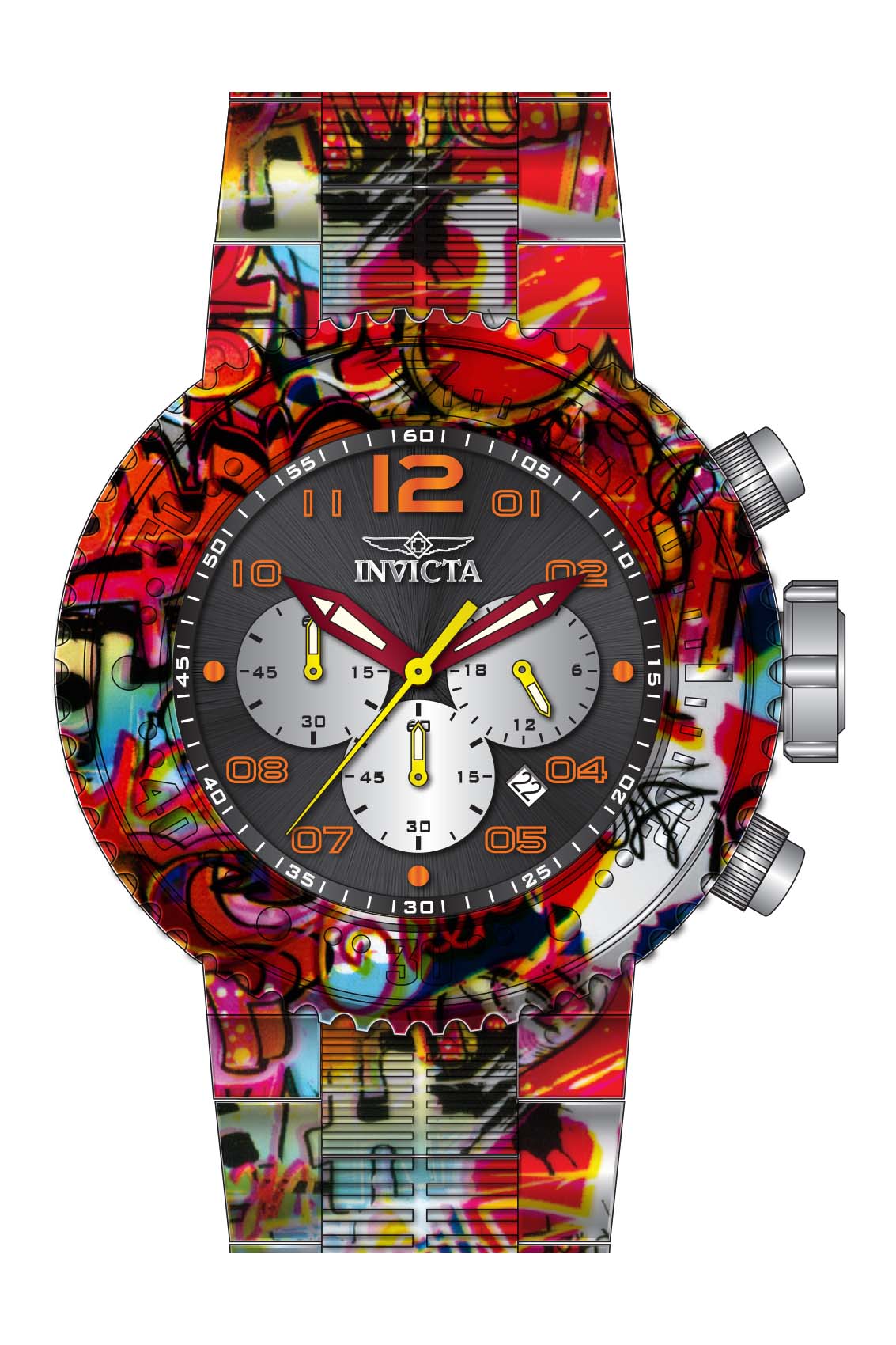 Parts for Invicta Pro Diver Zager Exclusive Men 36775