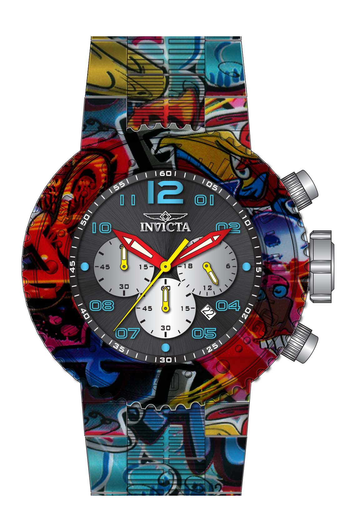 Parts for Invicta Pro Diver Zager Exclusive Men 36779