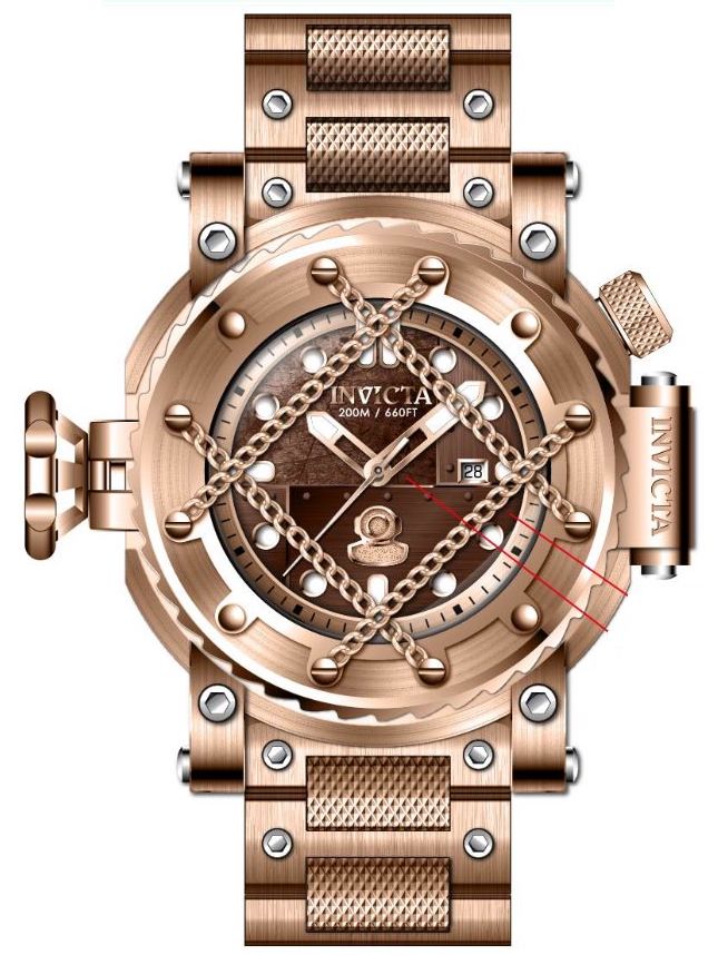 Parts for Invicta Pro Diver Men 38583