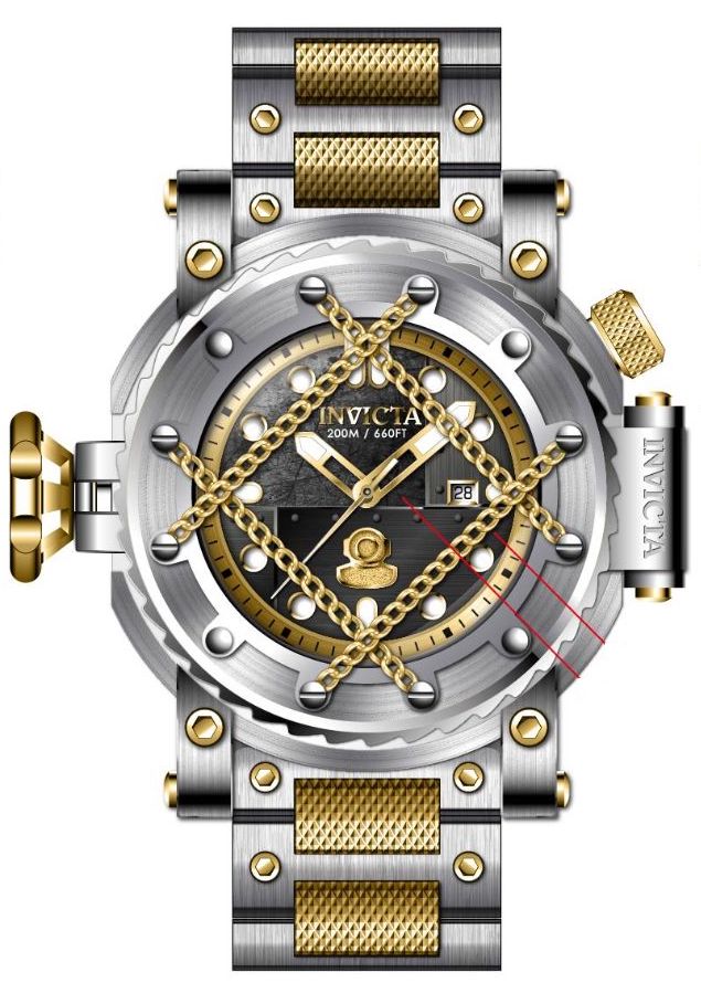 Parts for Invicta Pro Diver Men 38585