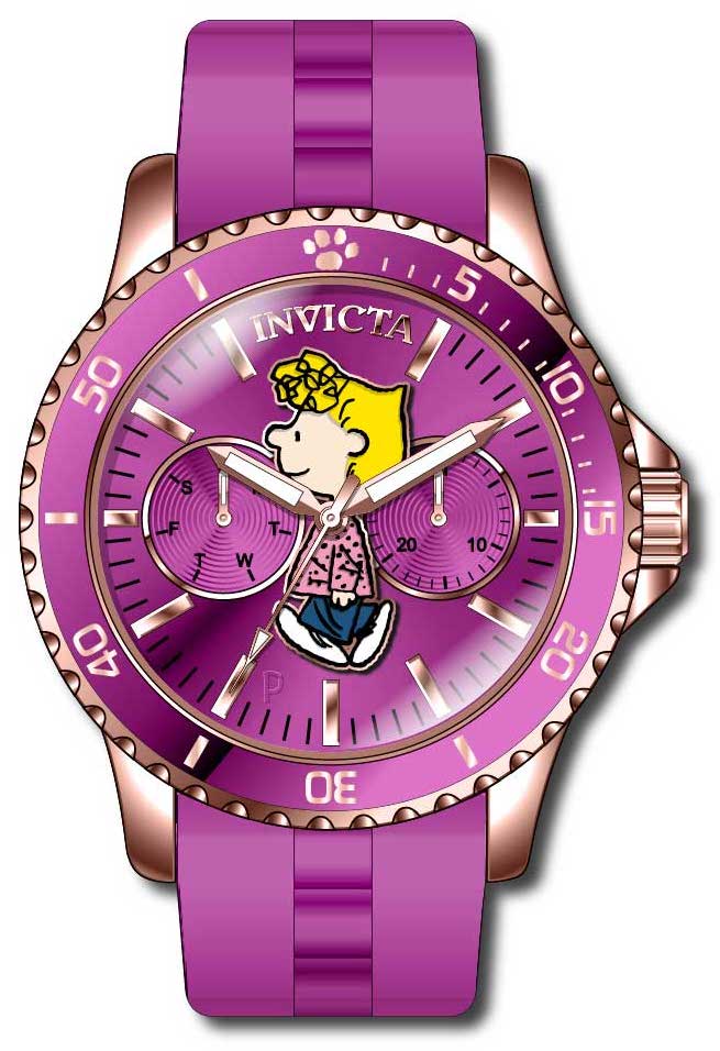Band for Invicta Character Collection Snoopy Lady 38654