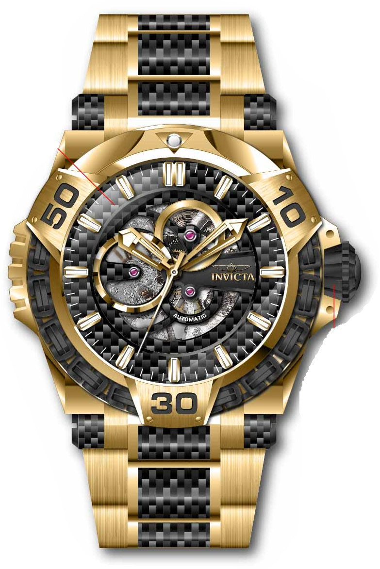 Band for Invicta S1 Rally Mammoth Men 38814