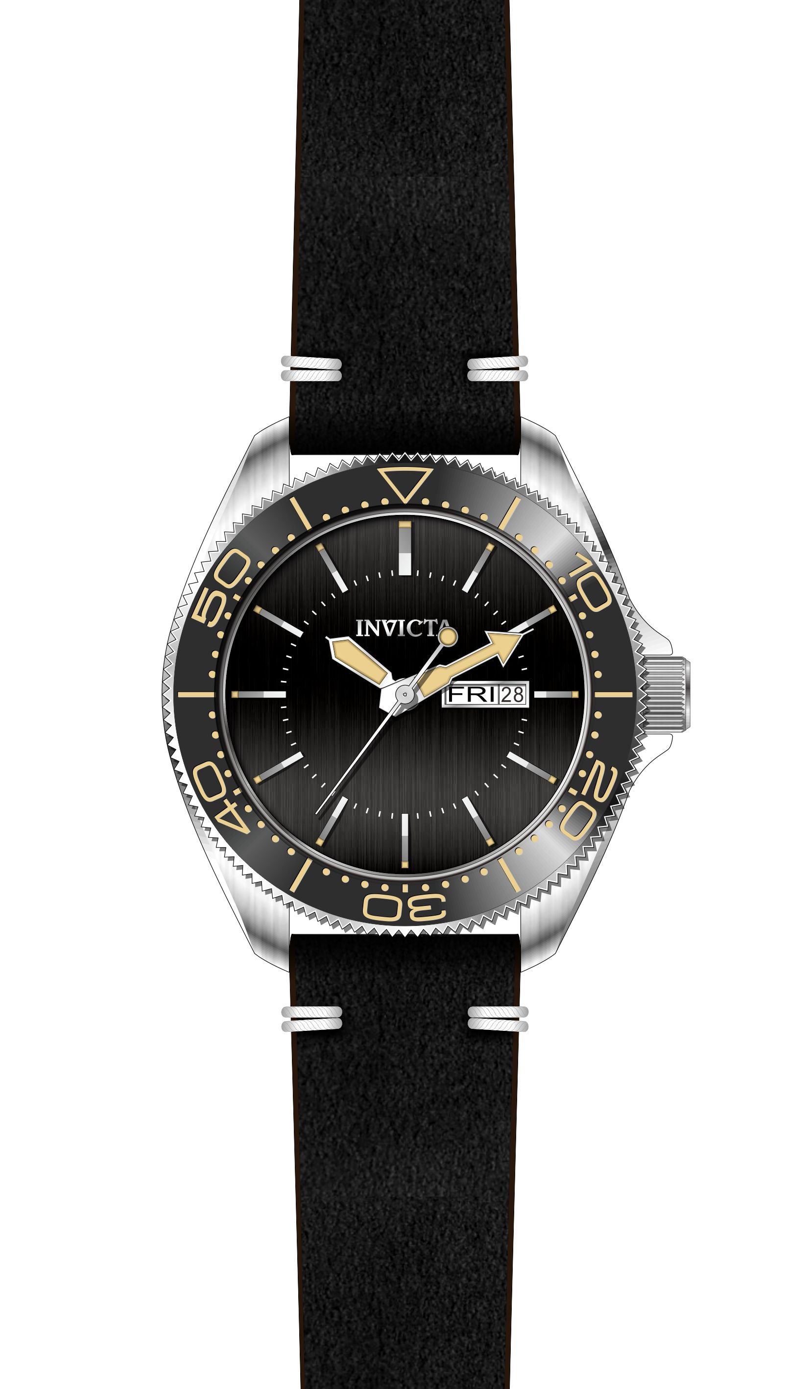 Band for Invicta Pro Diver Men 38657