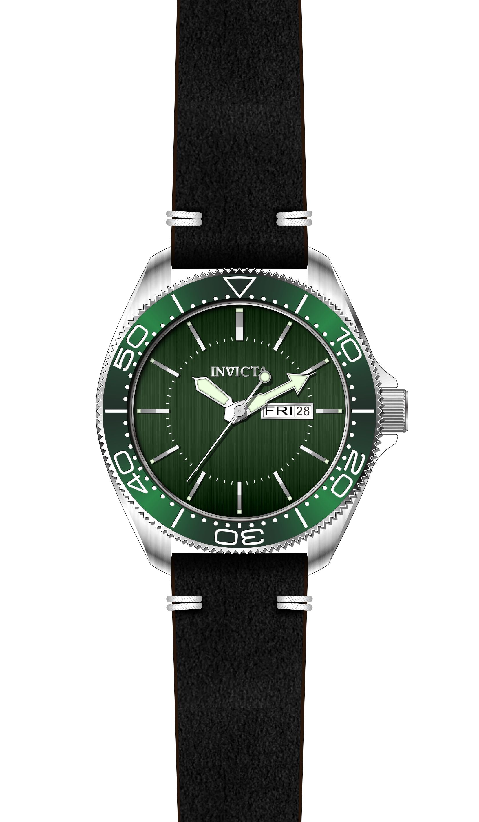 Band for Invicta Pro Diver Men 38658