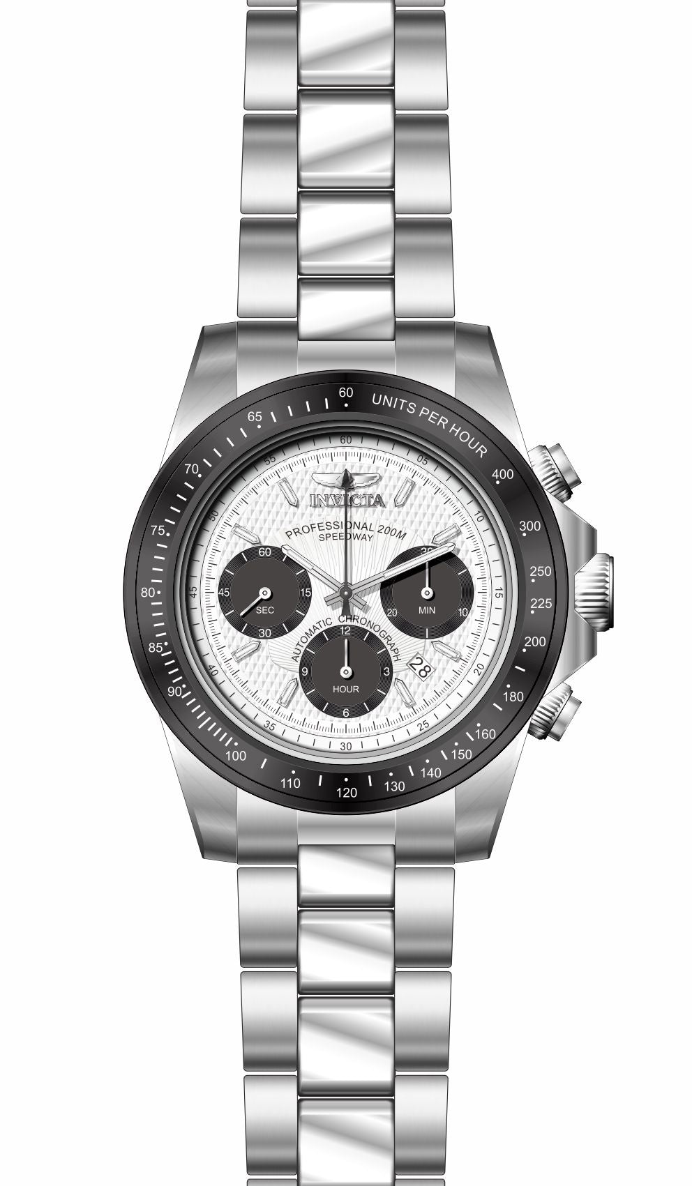 Band for Invicta Speedway Automatic Men 39074