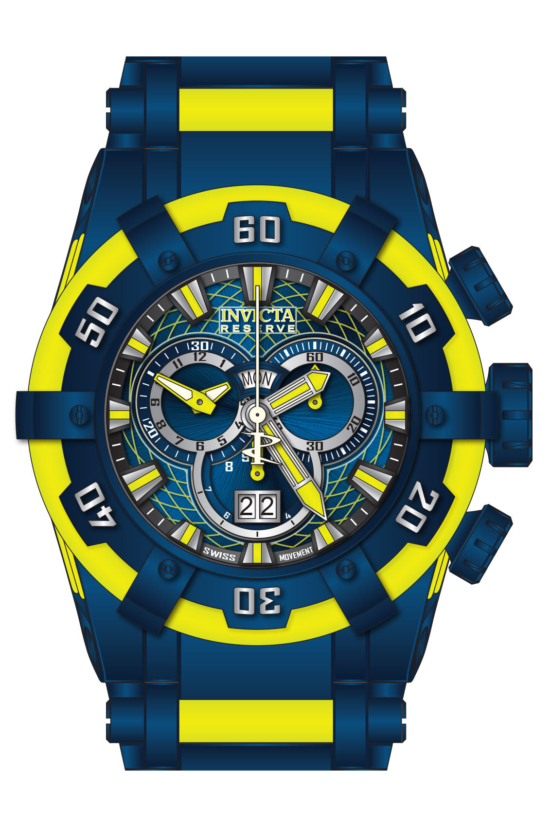 Parts for Invicta Reserve Hyperion Men 37339