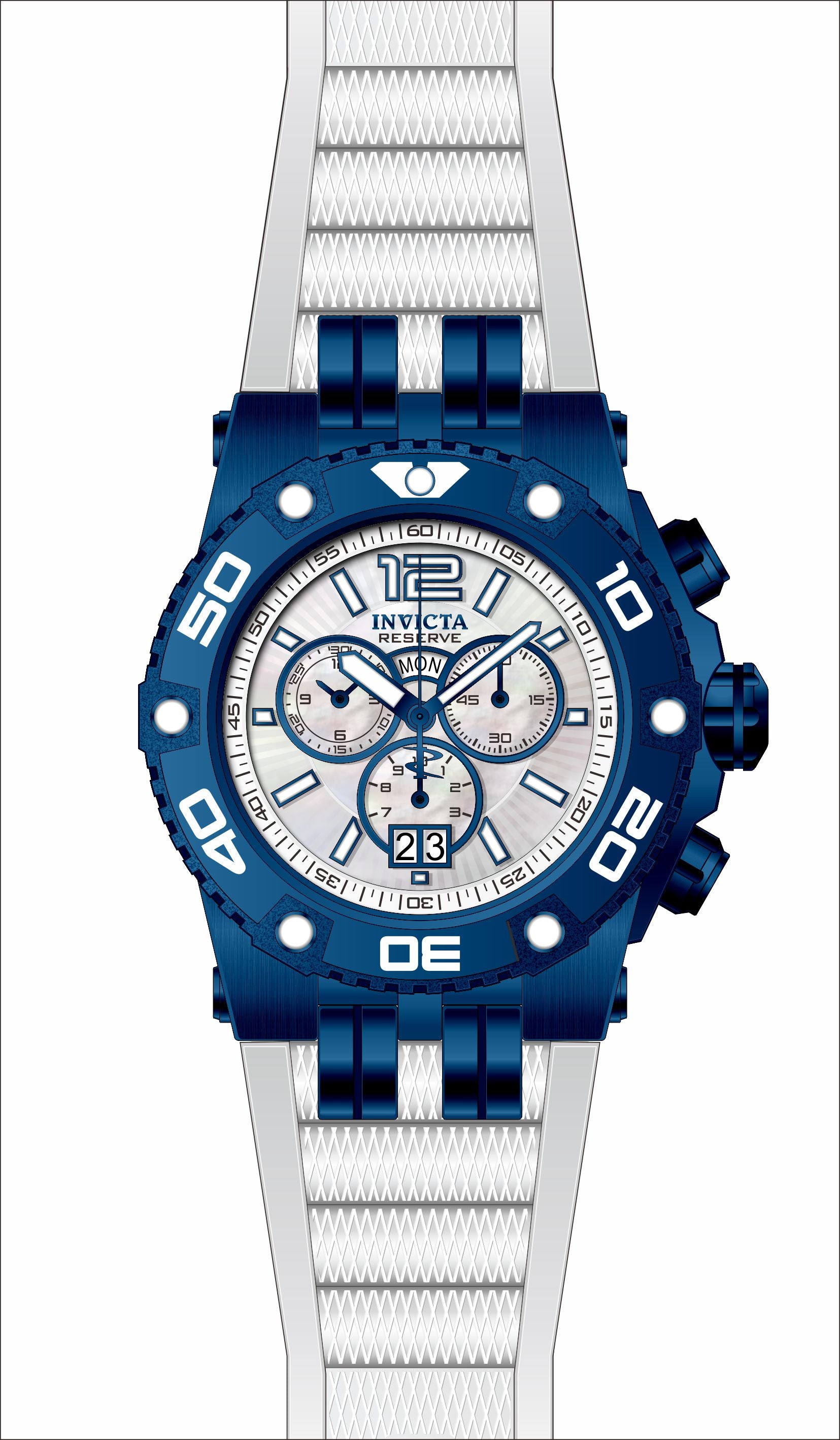 Band for Invicta Speedway Men 39208