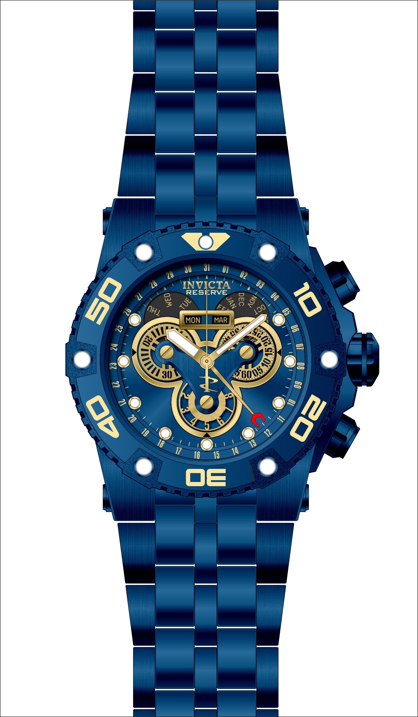 Band for Invicta Speedway Men 39216