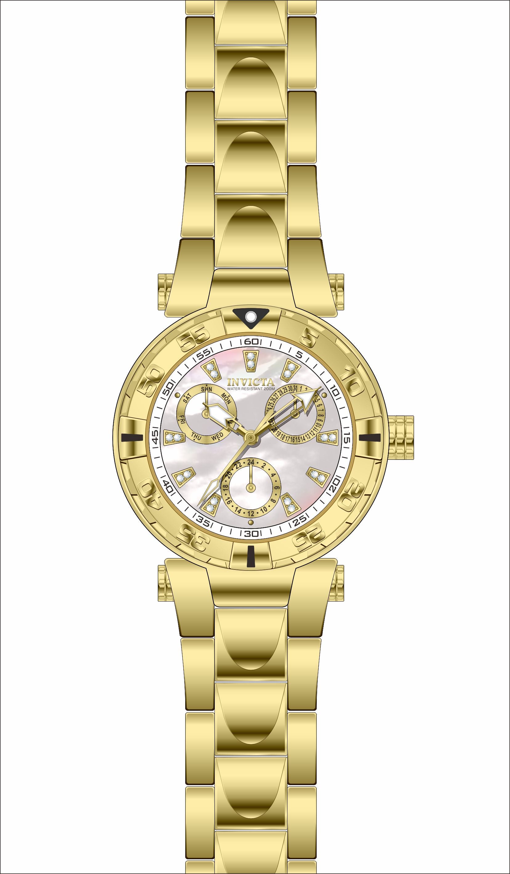 Parts for Invicta Subaqua Lady 39228