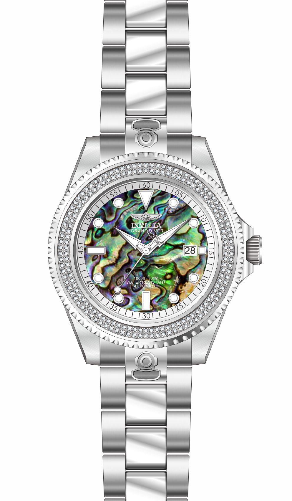 Band for Invicta Pro Diver Men 39295