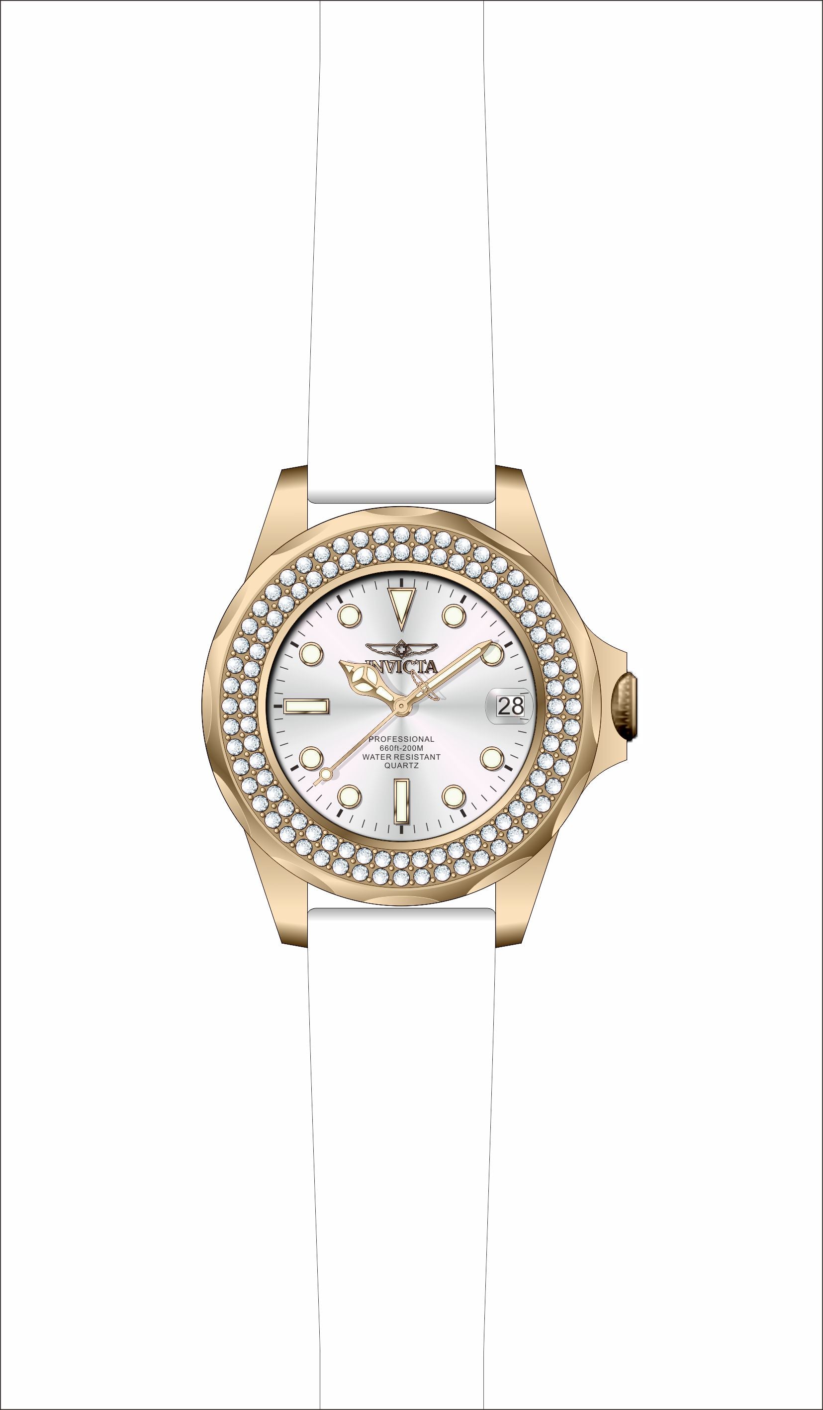 Parts for Invicta Pro Diver Lady 39336