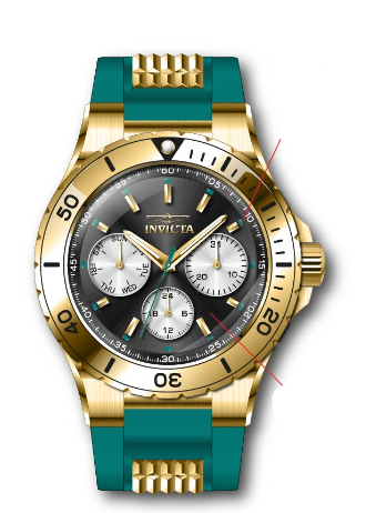 Band for Invicta Aviator Lady 39405