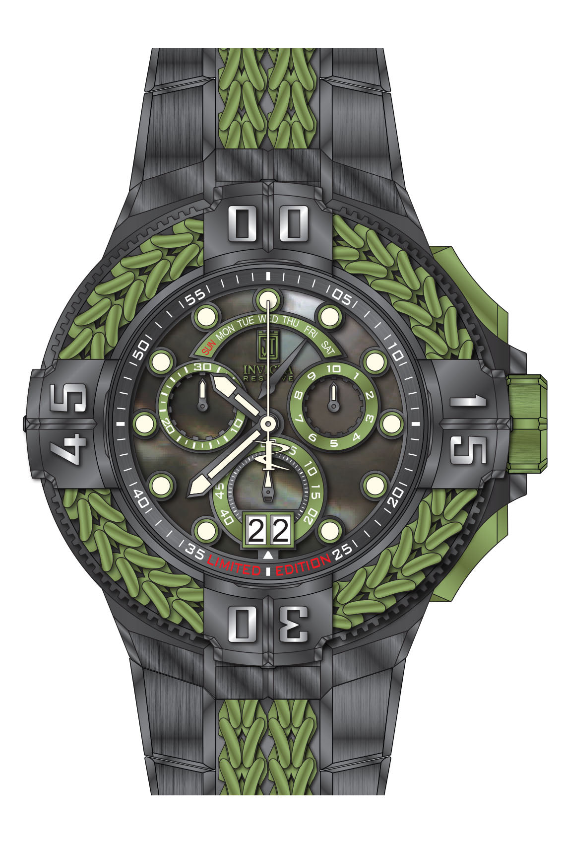Band for Invicta JT Men 38074