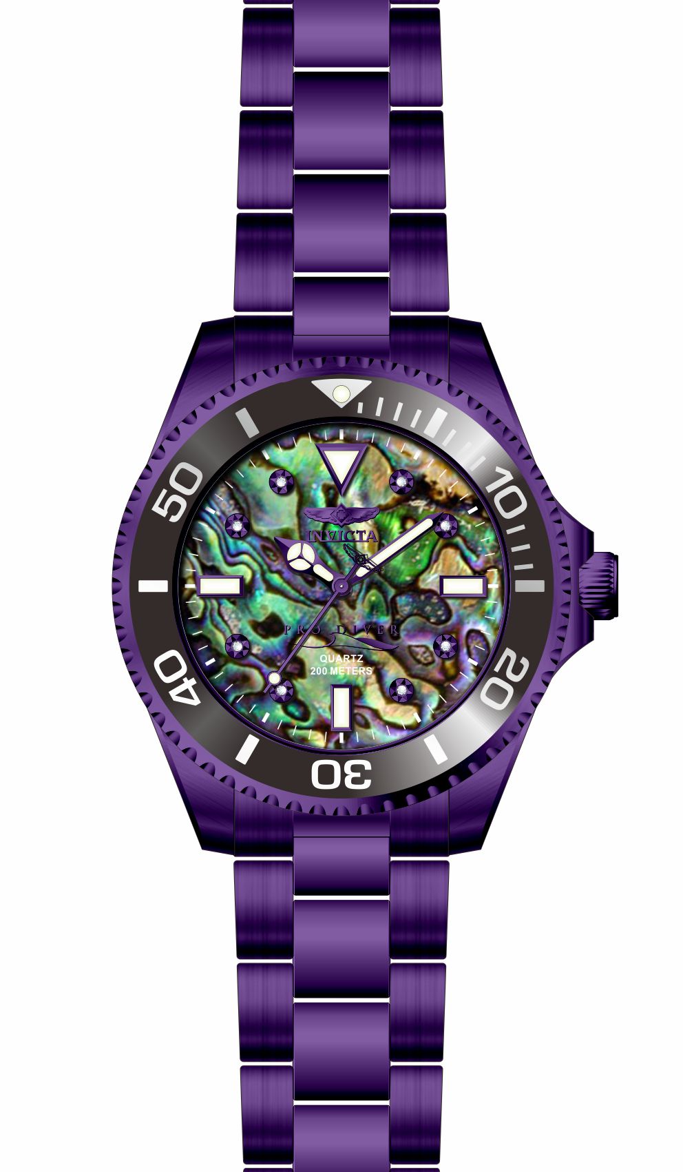 Band for Invicta Pro Diver Men 39425