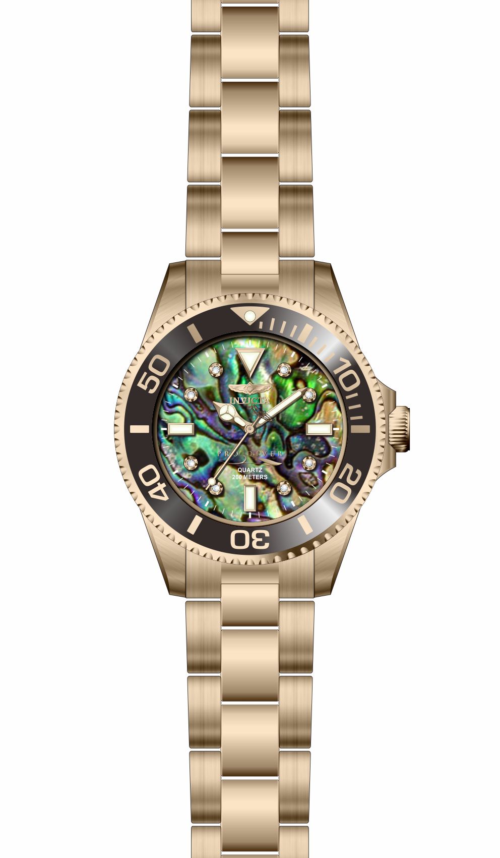 Band for Invicta Pro Diver Lady 39427