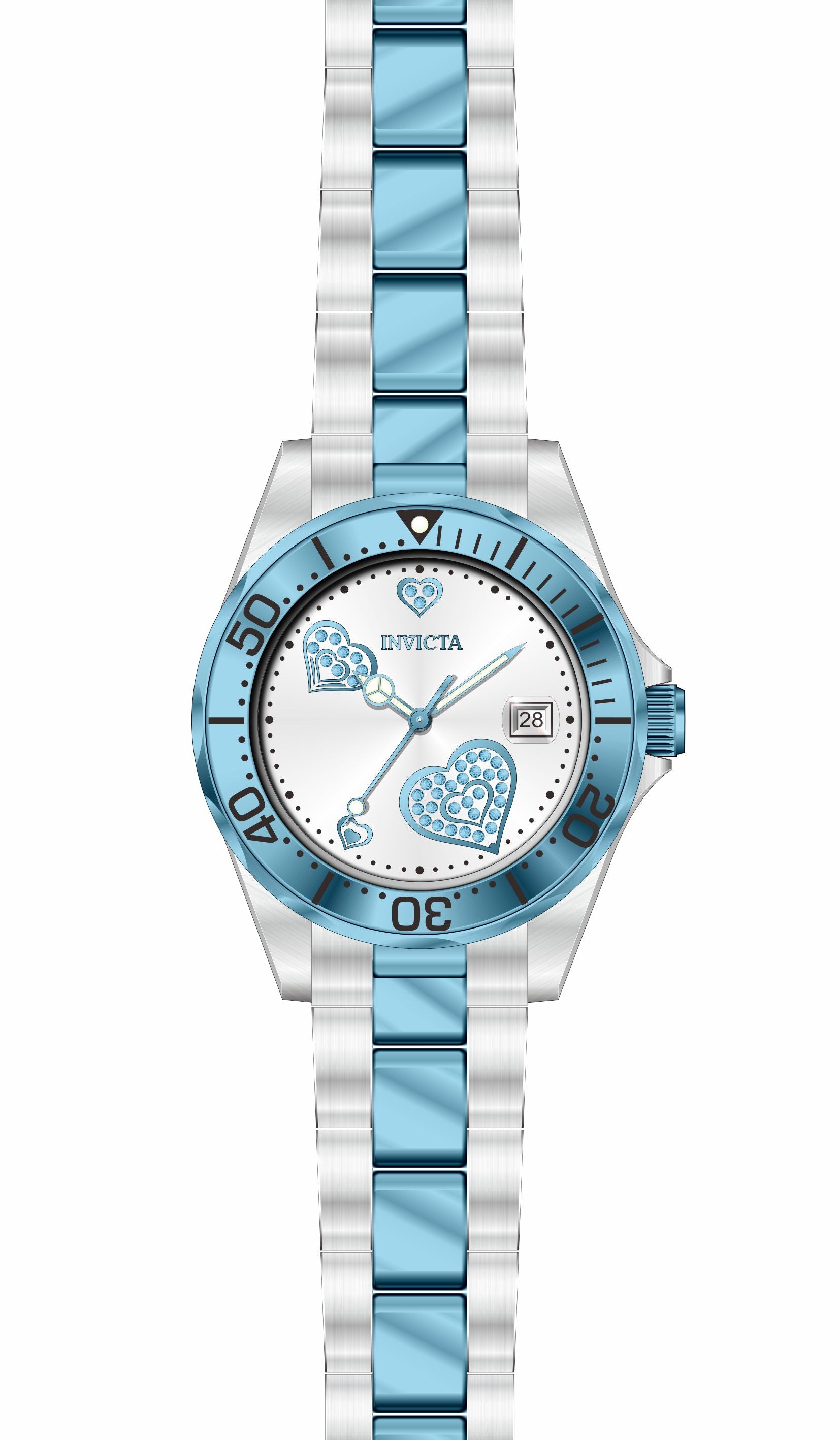 Band for Invicta Angel Lady 39461