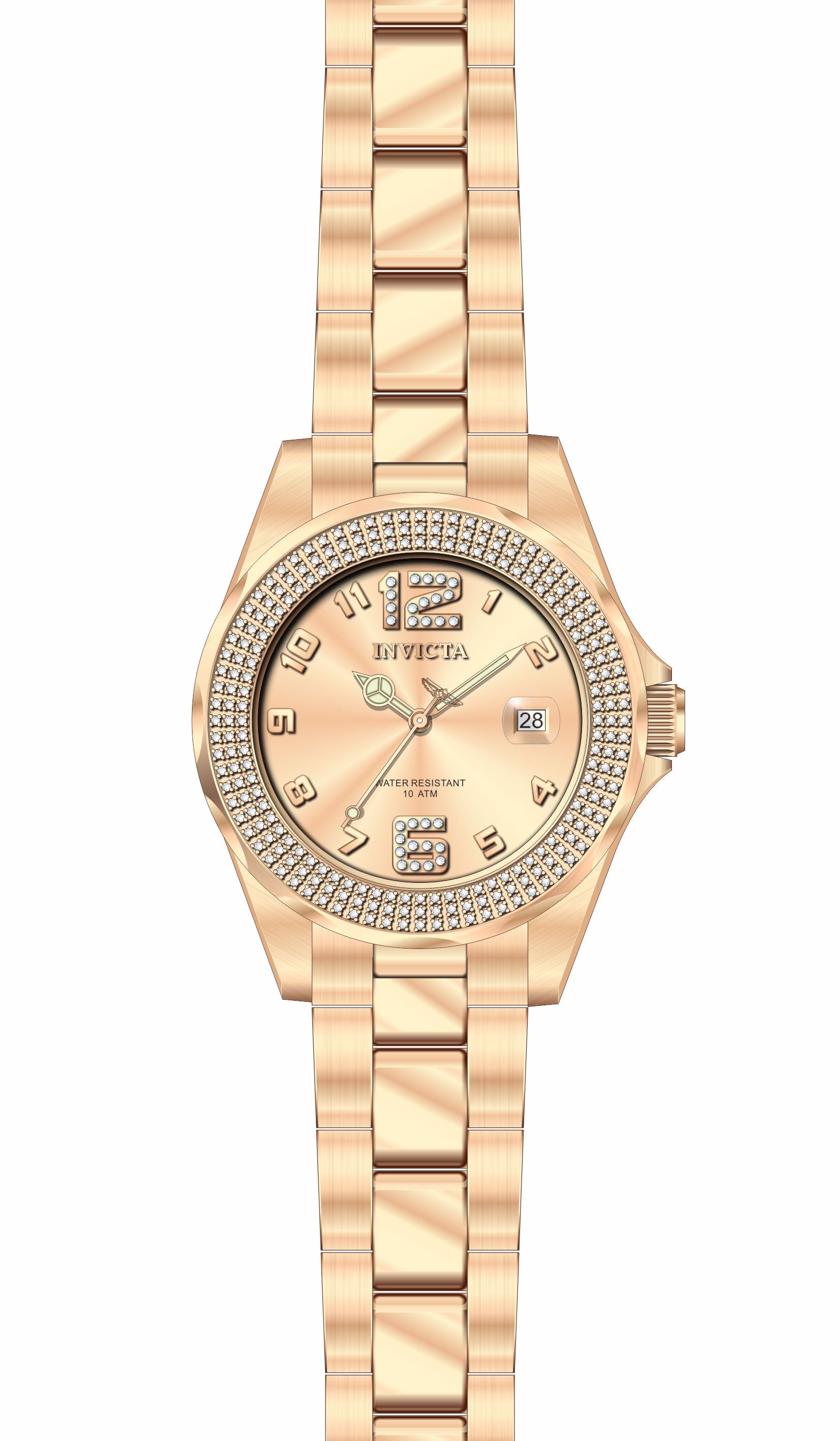 Parts for Invicta Pro Diver Lady 38308