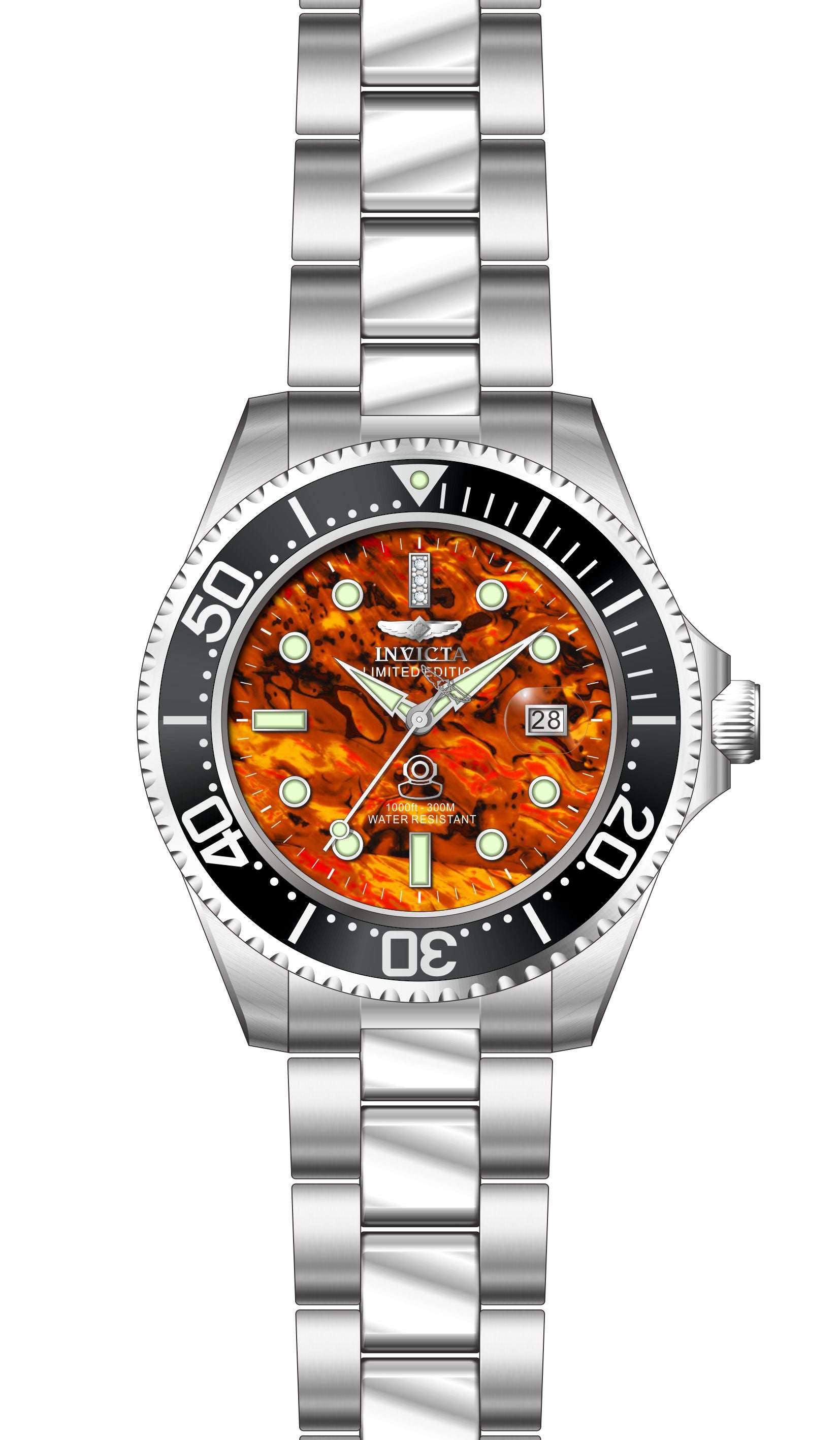 Parts for Invicta Pro Diver Men 39531
