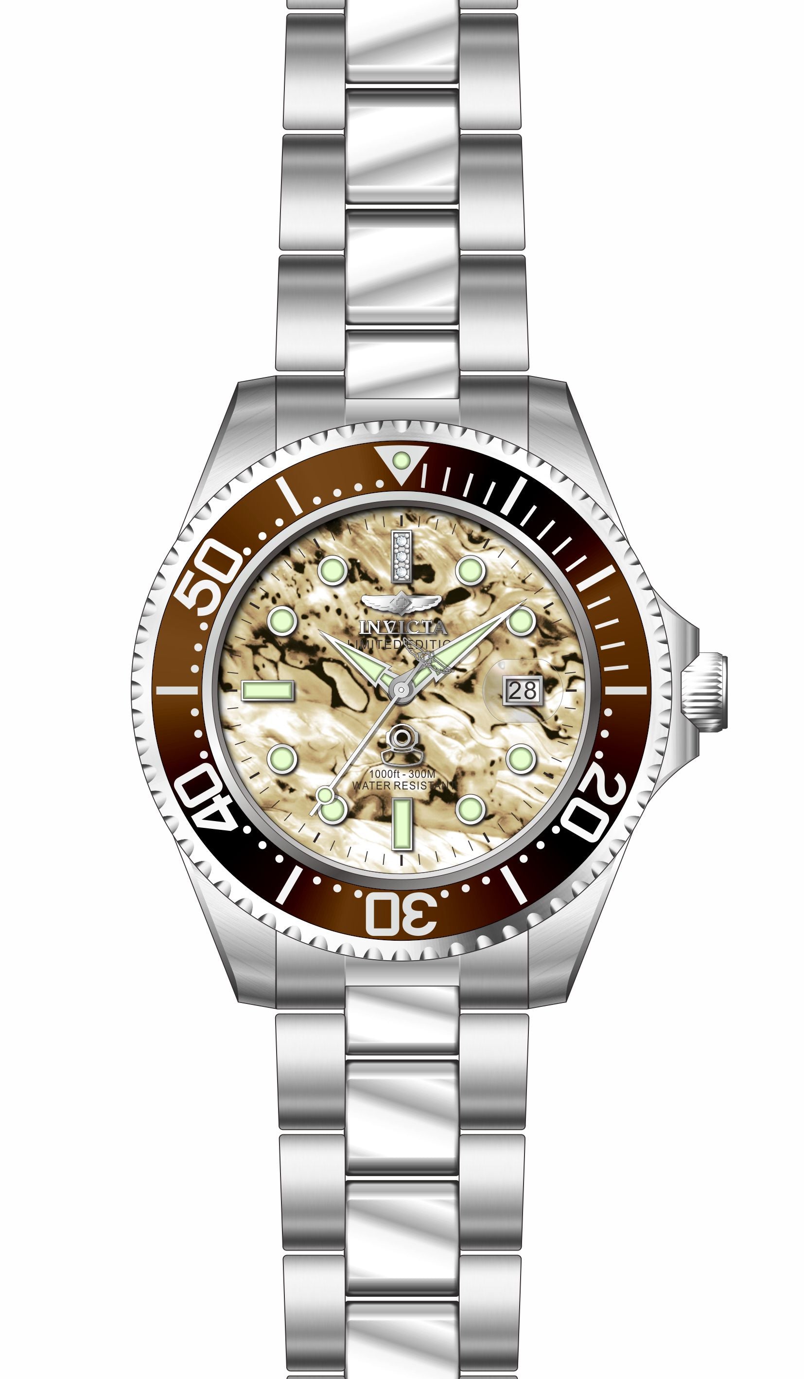 Parts for Invicta Pro Diver Men 39534