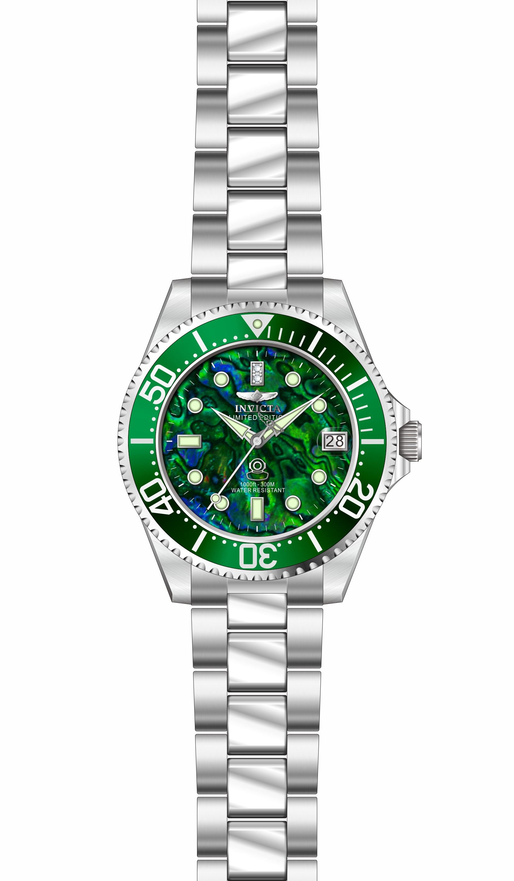 Parts for Invicta Pro Diver Lady 39537