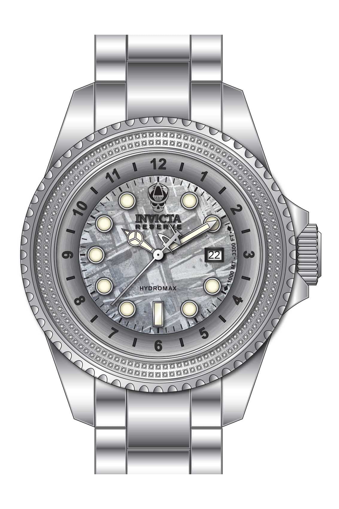 Parts for Invicta Reserve Hydromax Men 38358