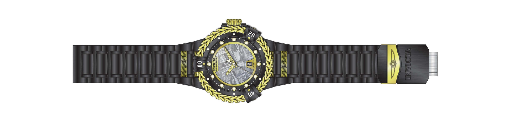 Band for Invicta Reserve Herc Men 38343