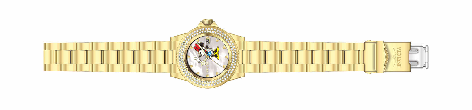 Band for Invicta Disney Limited Edition Minnie Mouse Lady 39556