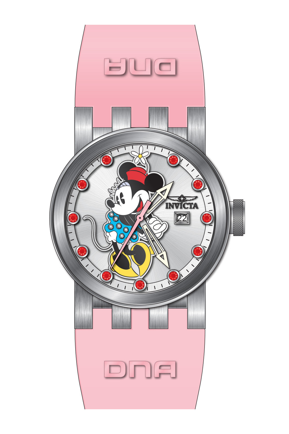 Band for Invicta Disney Limited Edition Minnie Mouse Lady 38363