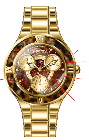 Band for Invicta Angel Lady 39614