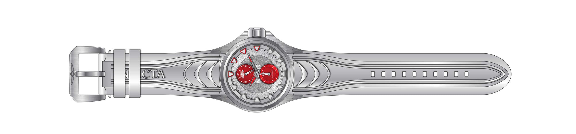 Band for Invicta S1 Rally Men 38013