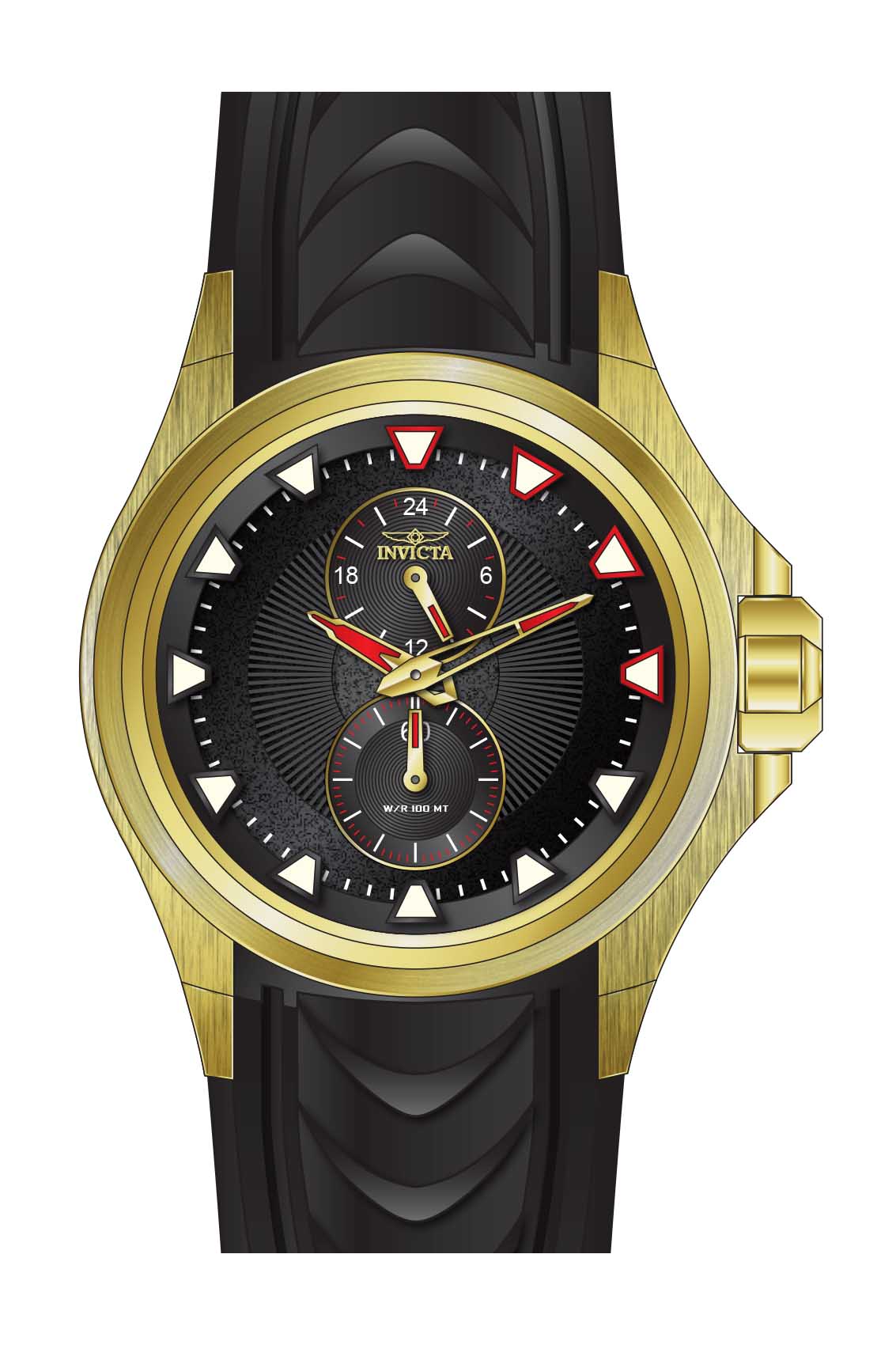 Band for Invicta S1 Rally Men 38014
