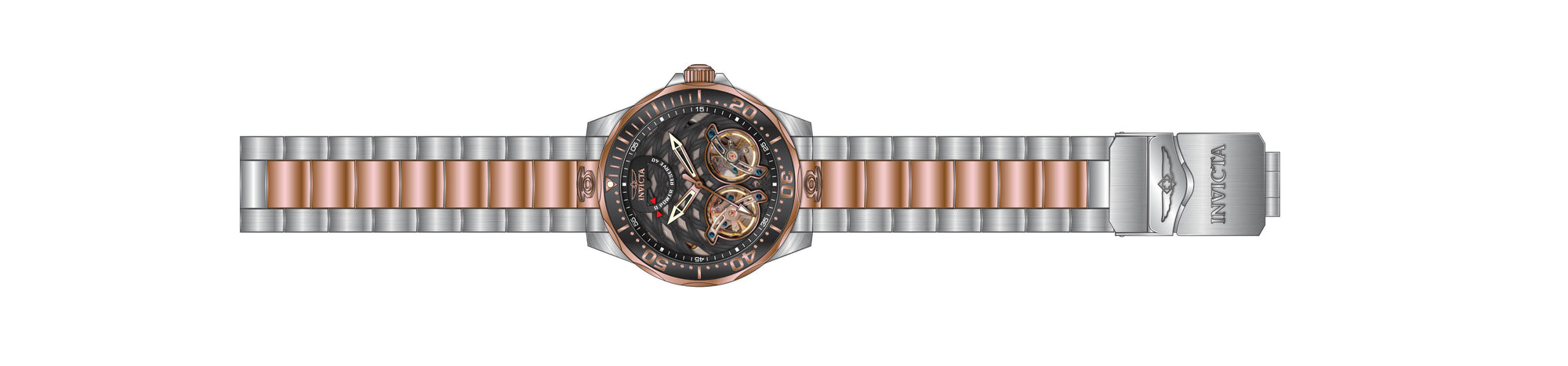 Parts for Invicta Grand Diver Men 37671