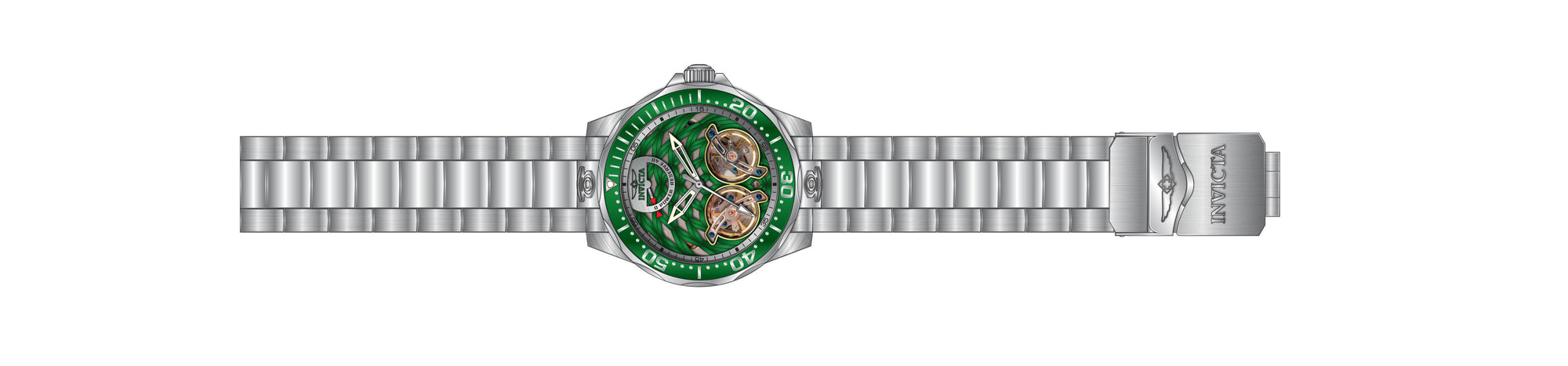 Band for Invicta Grand Diver Men 38568