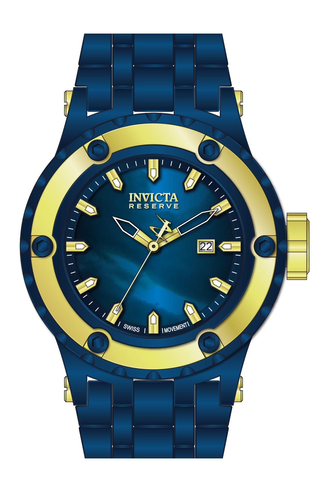 Band for Invicta Reserve Specialty Subaqua Men 37841