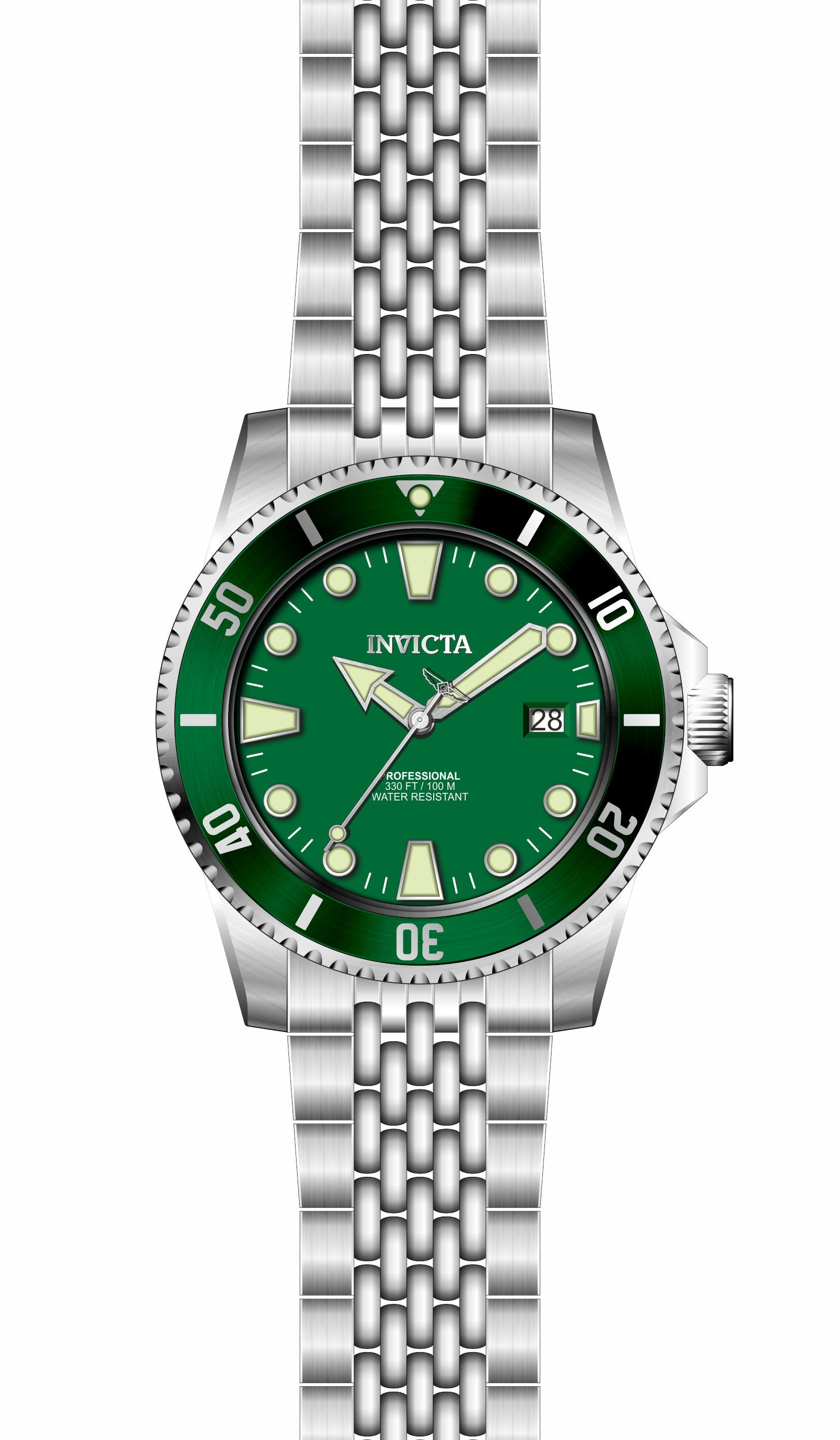 Band for Invicta Pro Diver Men 39748