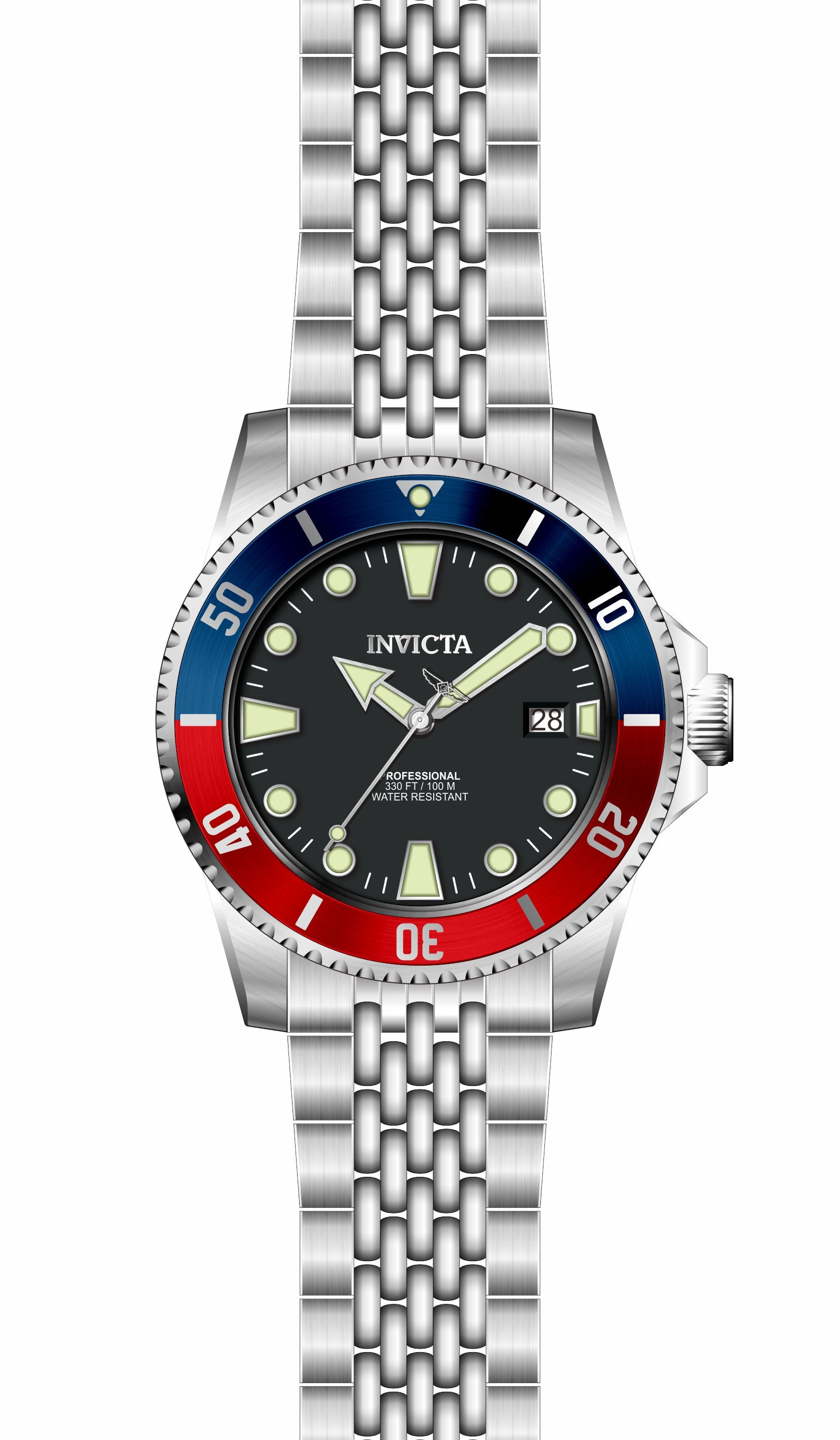 Band for Invicta Pro Diver Men 39751