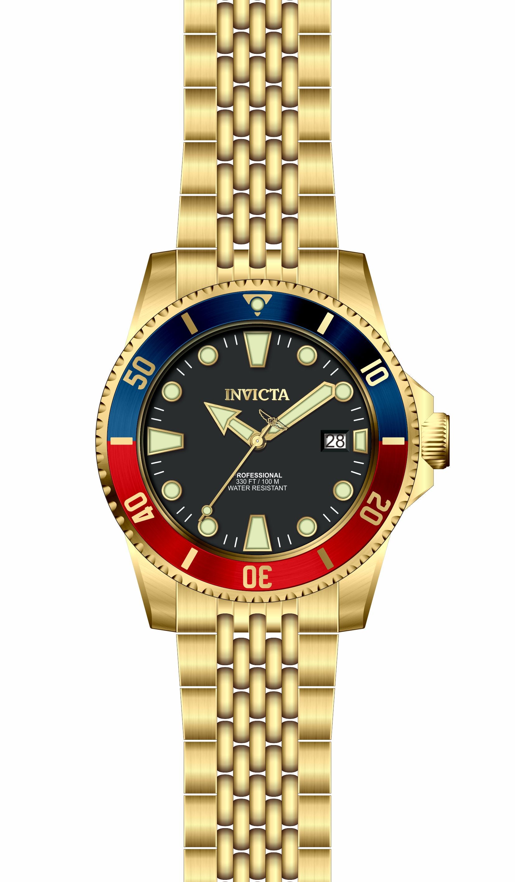 Band for Invicta Pro Diver Men 39760