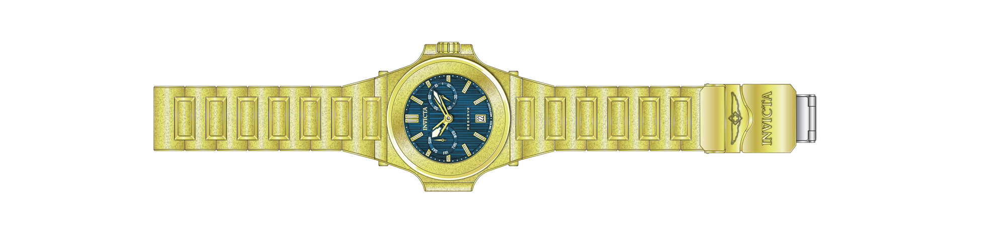 Band for Invicta Reserve Akula Men 38727