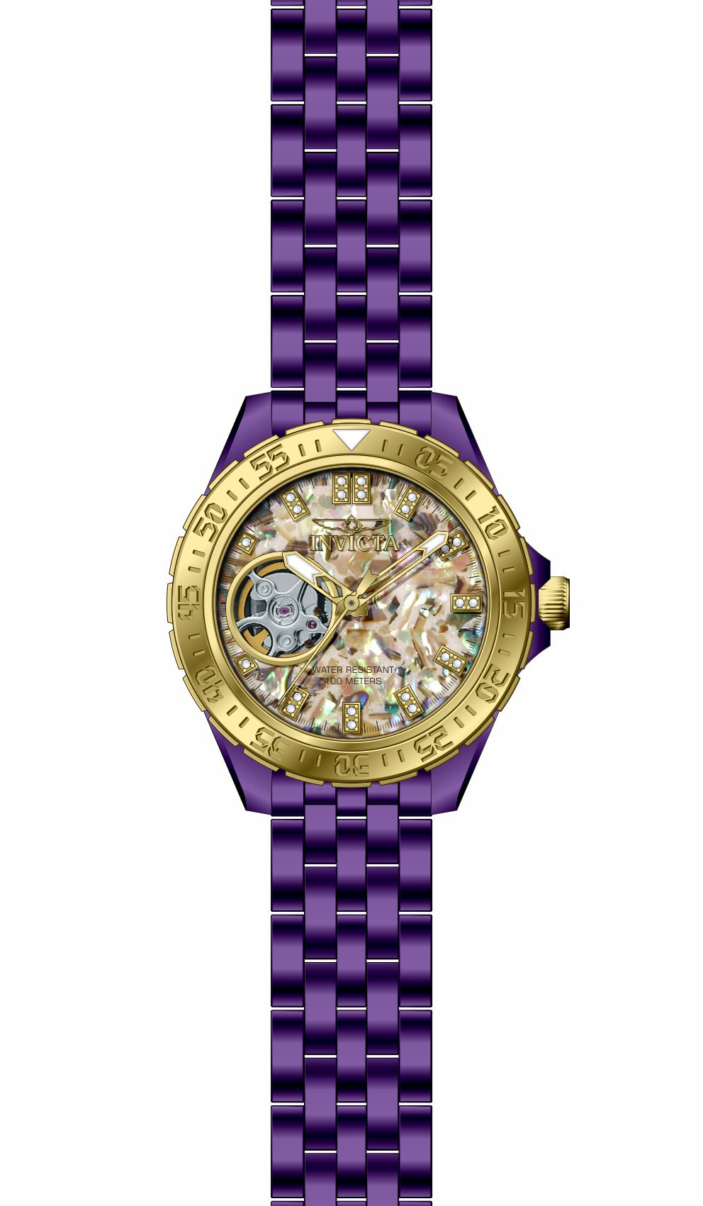Parts for Invicta Pro Diver Lady 39854