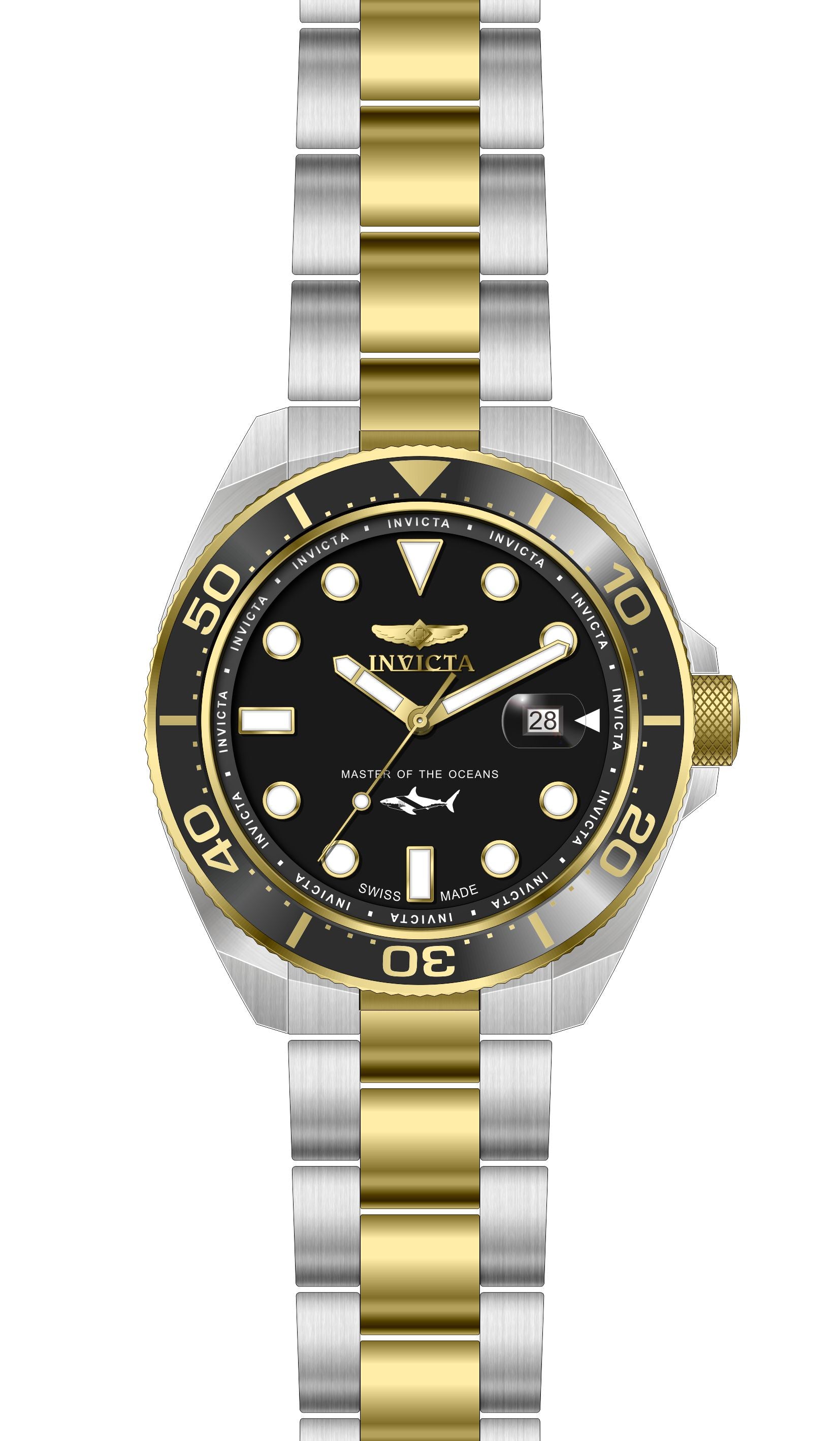 Parts for Invicta Pro Diver Men 39871