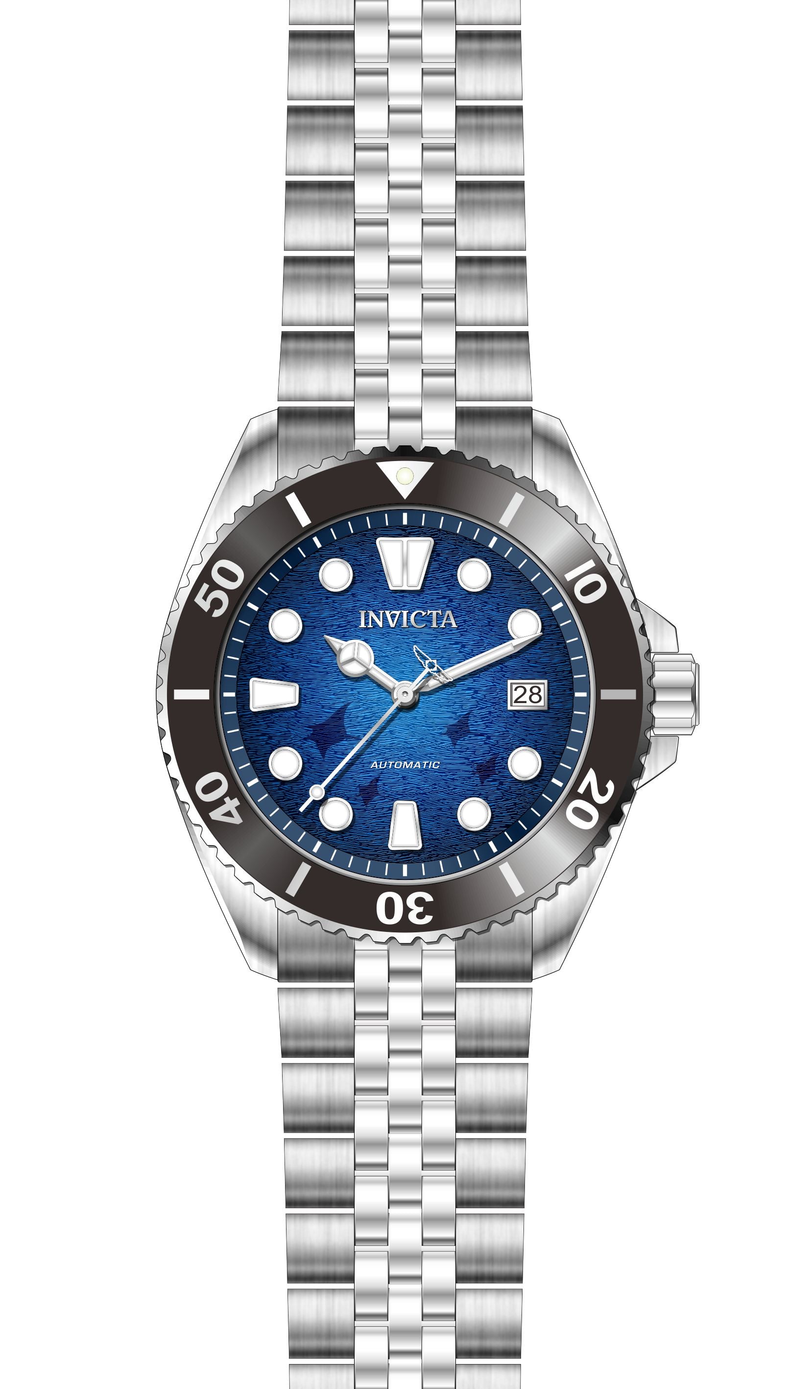 Parts for Invicta Pro Diver Men 39878