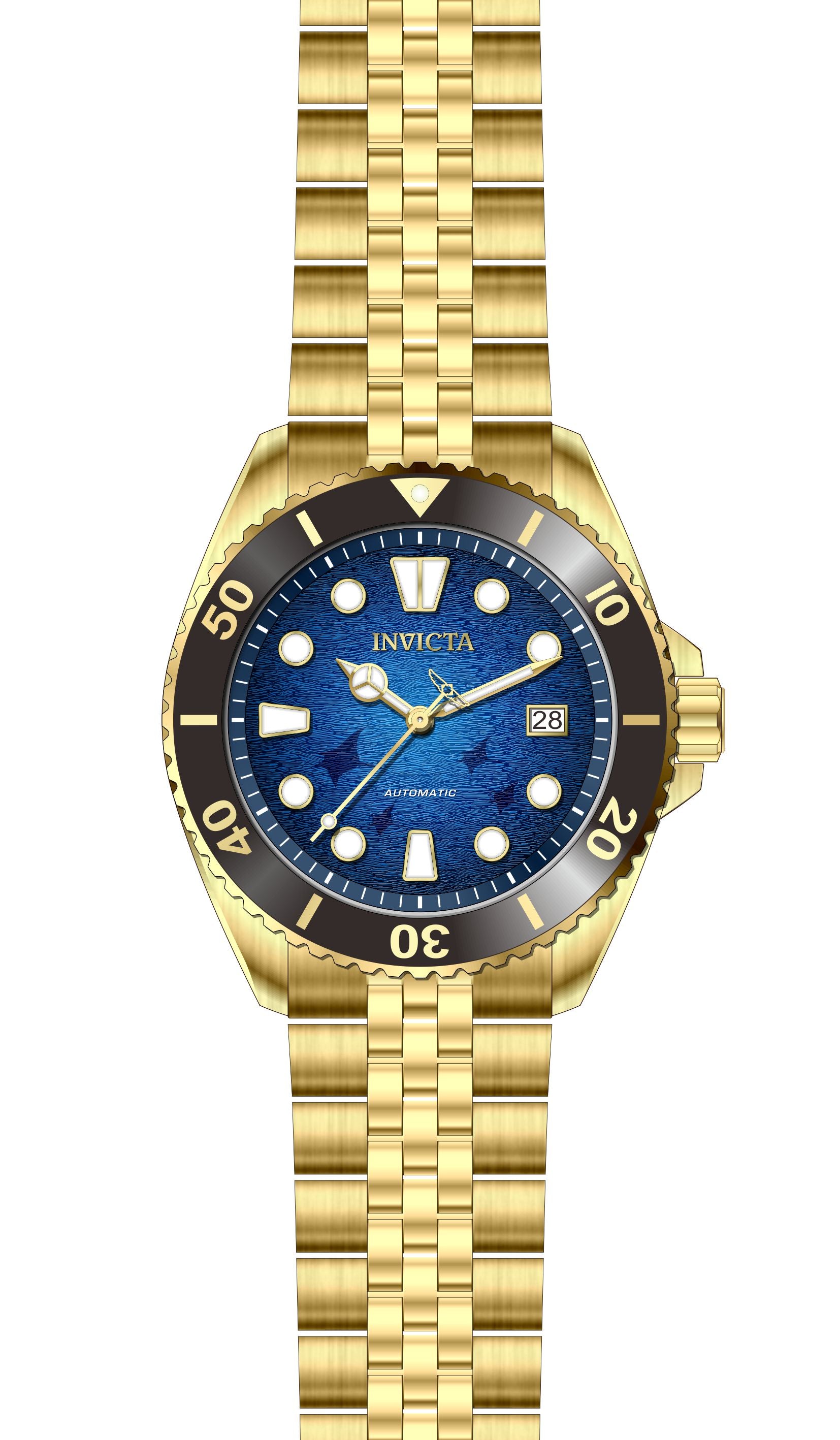 Parts for Invicta Pro Diver Men 39879