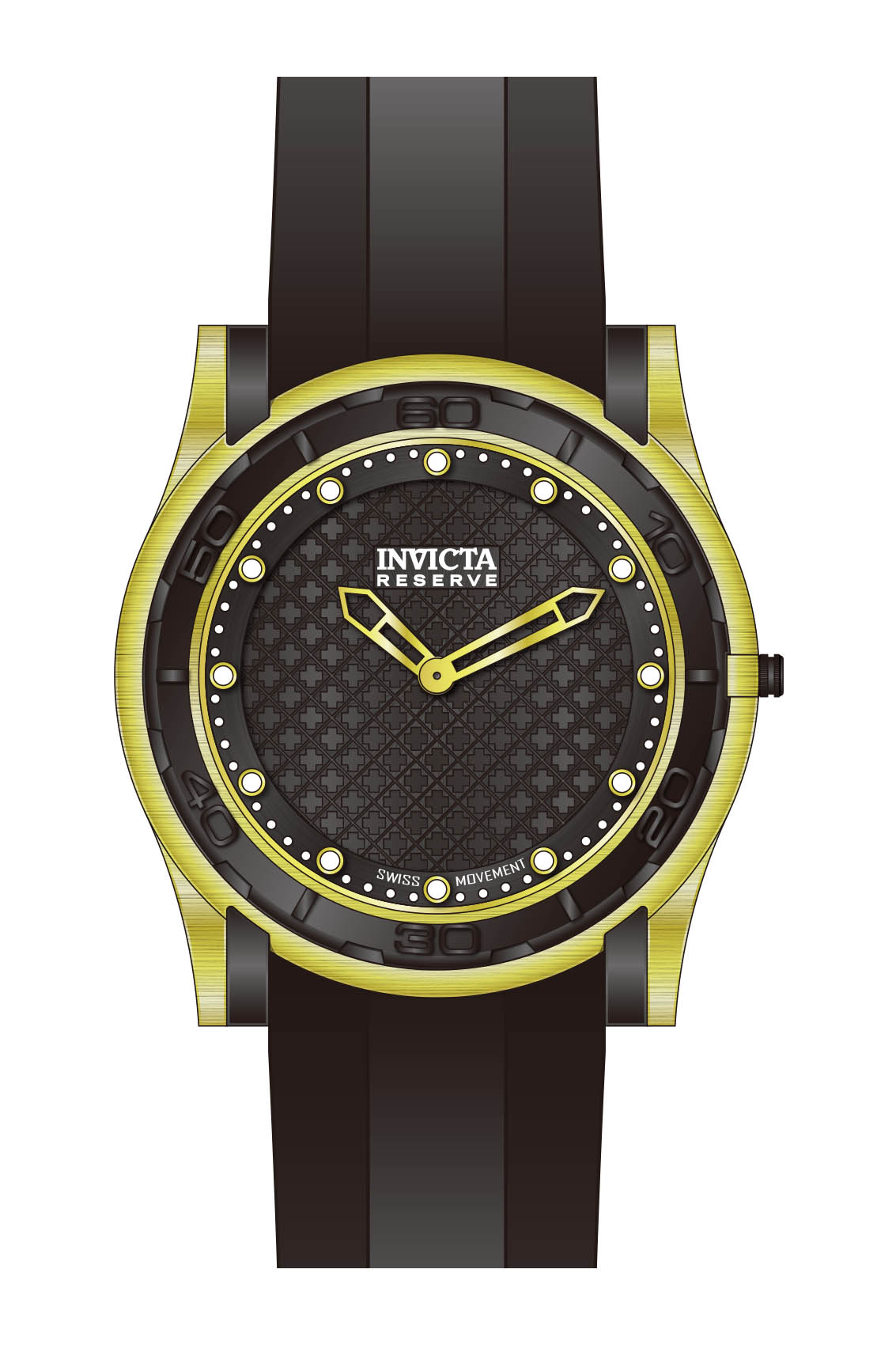 Parts for Invicta Reserve Slim Men 39064