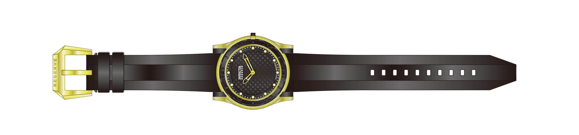 Band for Invicta Reserve Slim Men 39064