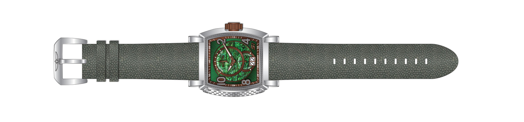 Band for Invicta S1 Rally Men 38243