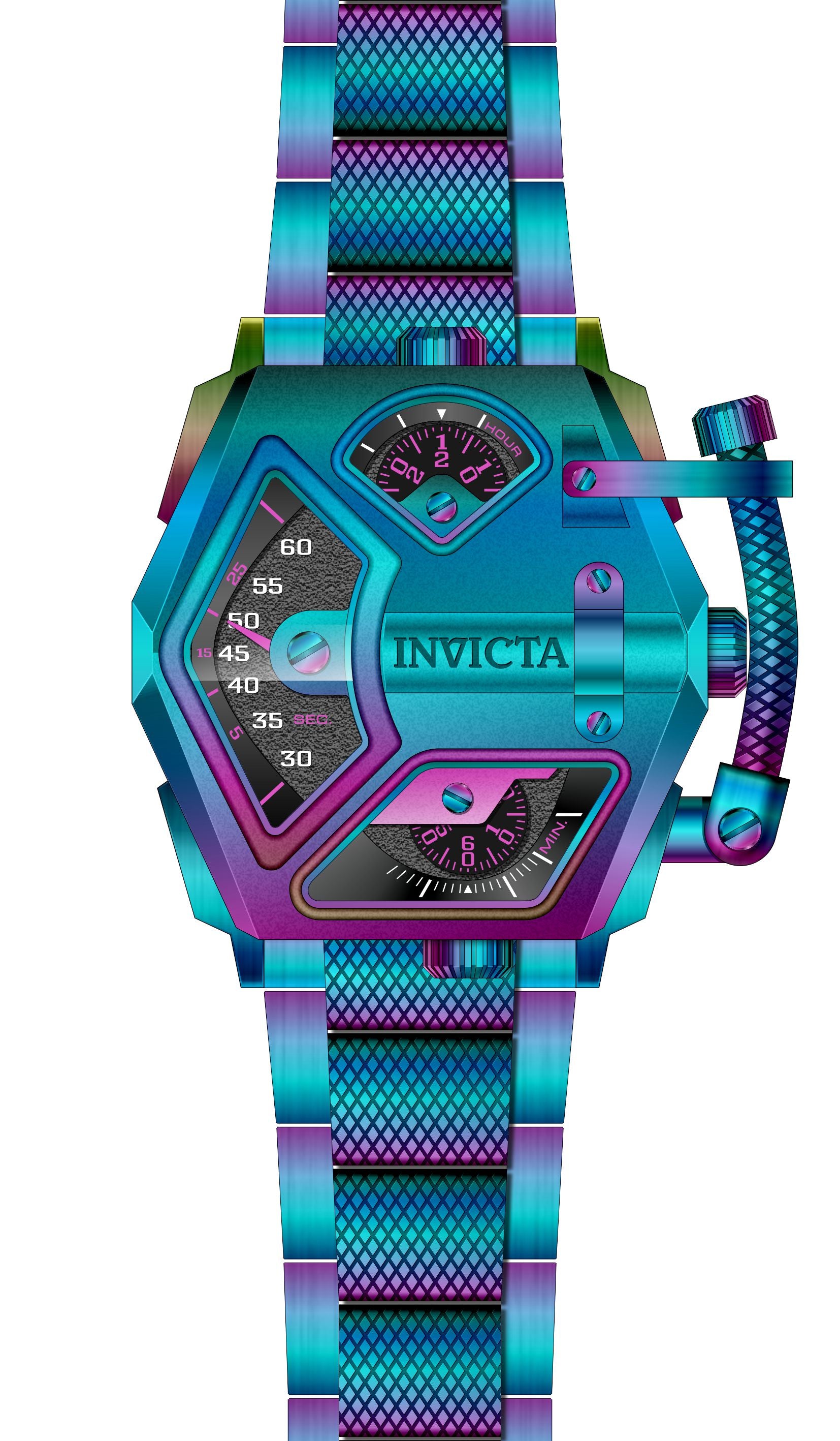 Band for Invicta Akula Men 39940