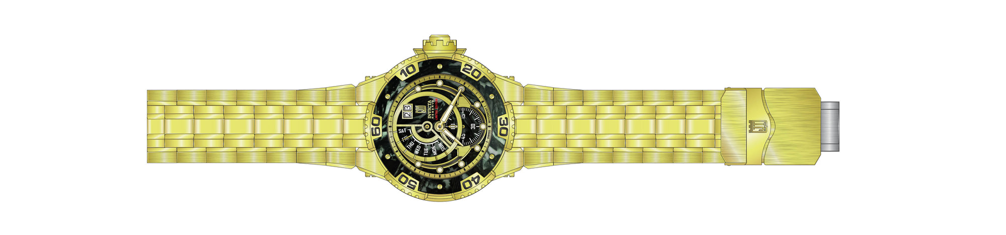 Parts for Invicta JT Men 38255