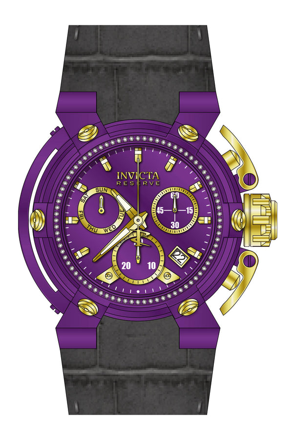 Band for Invicta Reserve X-Wing Men 38374 - Invicta Watch Bands